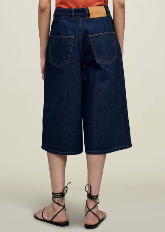  칼마이어 데님 숏팬츠 헤이즈 숏 로우 효소 숏 - KALLMEYER