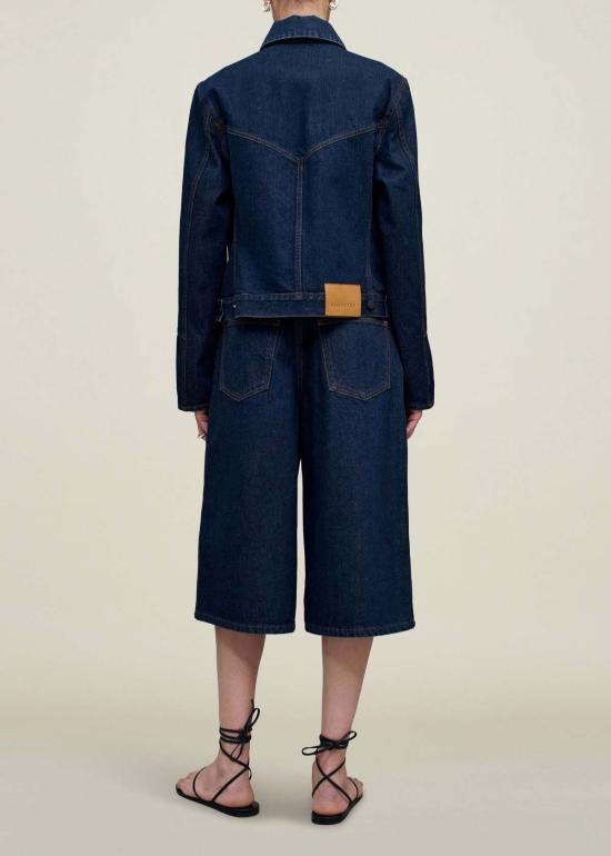  칼마이어 데님 숏팬츠 헤이즈 숏 로우 효소 숏 - KALLMEYER