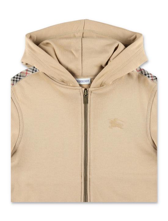 25FW [키즈] 버버리 트레이닝 상의 8108063 B9719 SAND - BURBERRY