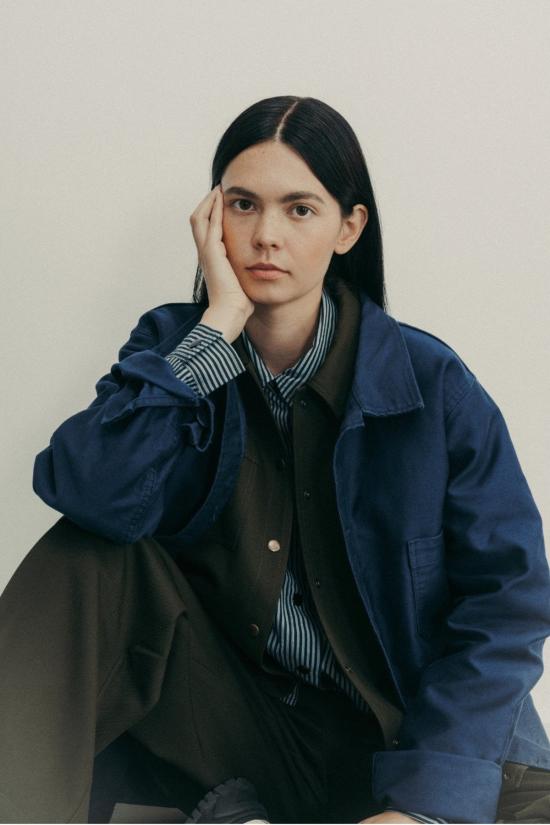  Le Mont Saint Michel 자켓 르 몽 생 미셸 워크 재킷 블루 - OTHER BRANDS