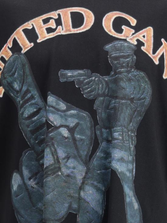 25FW 피디에프 반팔 티셔츠 DFM54029TJ110BKGA BKGA BLACK - PDF