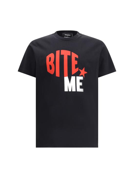 25FW 디스퀘어드2 반팔 티셔츠 S74GD1451D20020 900 BLACK