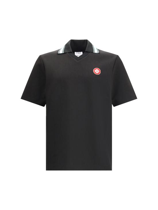 25FW 카사블랑카 반팔 티셔츠 MPF25JTP38101 BLACK