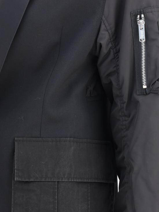 25FW 언더커버 자켓 UP2E1101 BLACK - UNDERCOVER