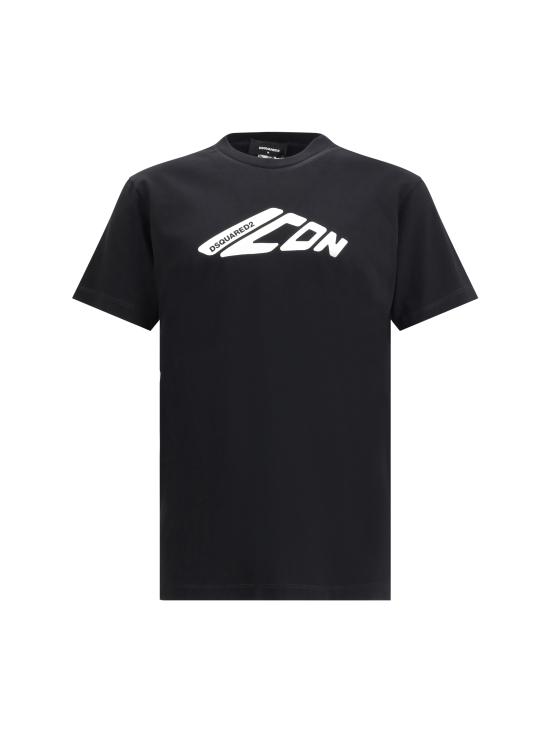 25FW 디스퀘어드2 반팔 티셔츠 S79GC0116D20020 900 BLACK