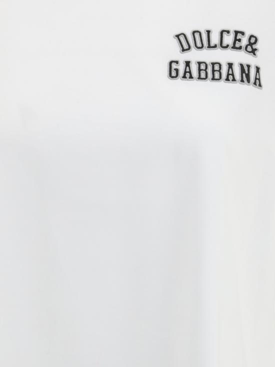 25FW 돌체앤가바나 반팔 티셔츠 F8U10ZGDDBB W0800 WHITE - DOLCE & GABBANA