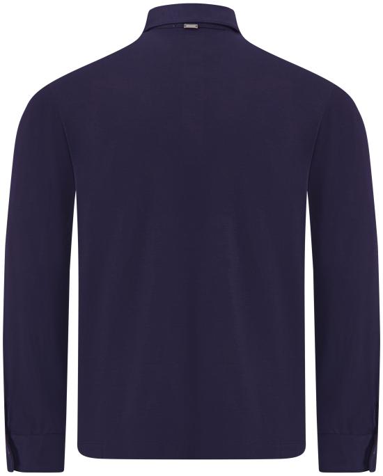 25FW 에르노 폴로 티셔츠 JPL0009UR 52068 9200 BLUE - HERNO