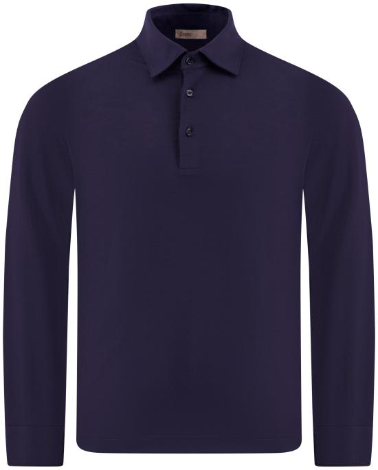 25FW 에르노 폴로 티셔츠 JPL0009UR 52068 9200 BLUE