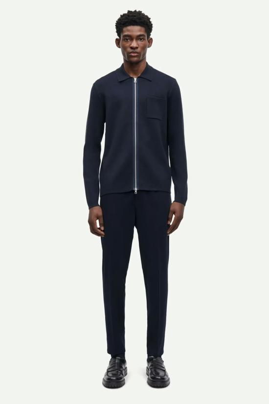  삼소앤삼소 스트레이트 팬츠 Samsøe Samsøe 대장간 바지 - SAMSOE SAMSOE