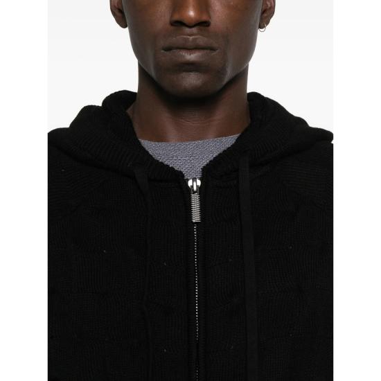 25FW 매드프렌지 후드 티셔츠 SPIKED BLACK - MADFRENZY