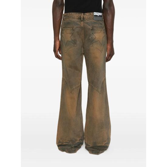 25FW 매드프렌지 데님 팬츠 MUD DYED BROWN BROWN BLUE - MADFRENZY