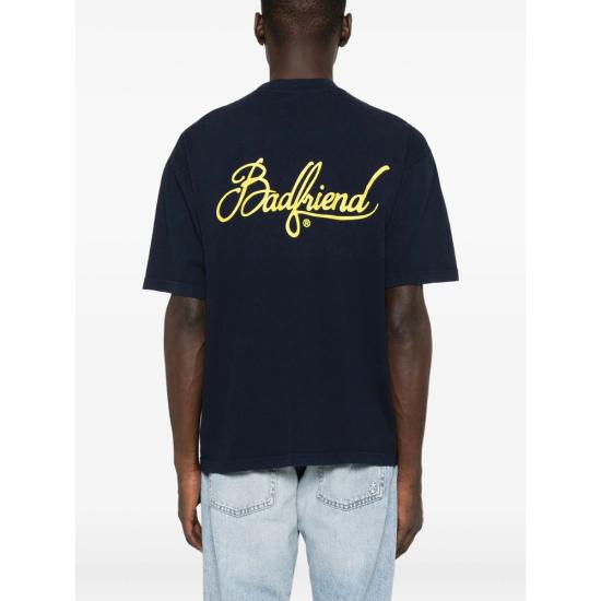 25FW 배드프렌드 반팔 티셔츠 BFSU25 05 NAVY BLUE - BADFRIEND