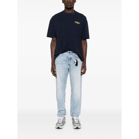 25FW 배드프렌드 반팔 티셔츠 BFSU25 05 NAVY BLUE - BADFRIEND