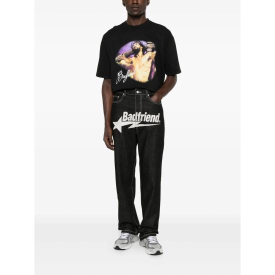 25FW 배드프렌드 반팔 티셔츠 BFSU25 03 BLACK - BADFRIEND