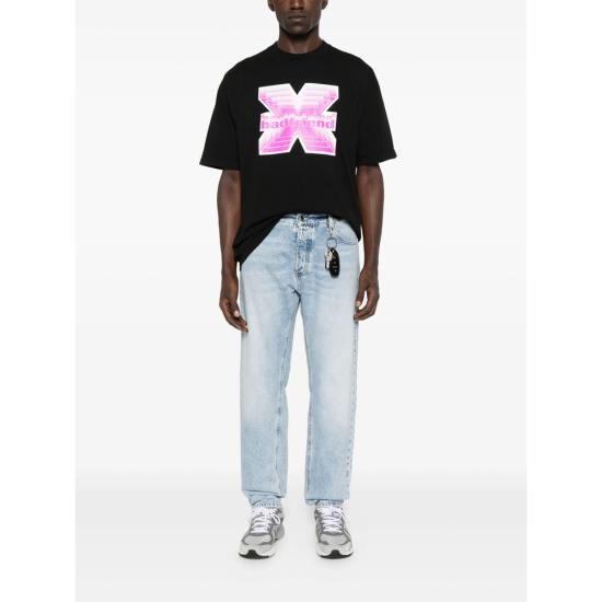 25FW 배드프렌드 반팔 티셔츠 BFSU25 01 BLACK - BADFRIEND