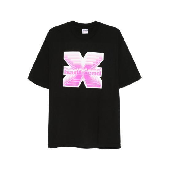 25FW 배드프렌드 반팔 티셔츠 BFSU25 01 BLACK