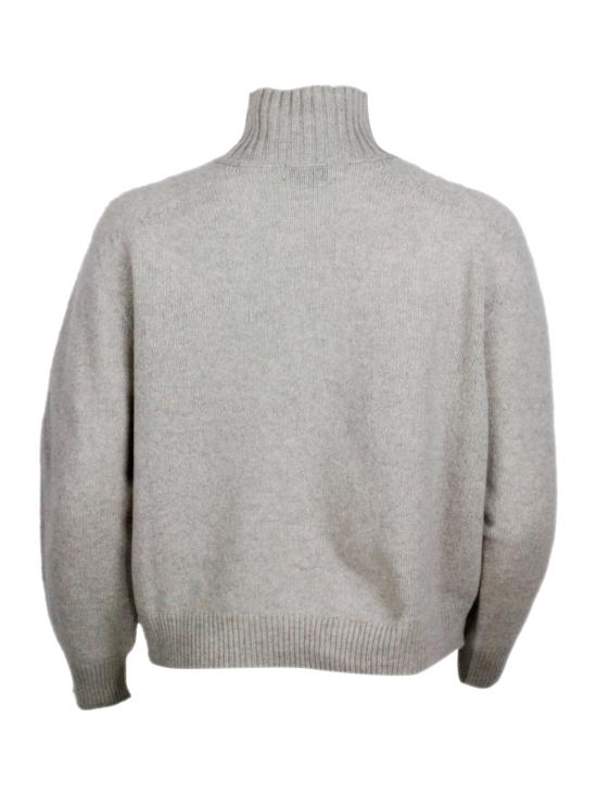 25FW 말로 터틀넥 DXC224Y1B23 E3094 Gesso - MALO