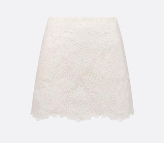 24FW 디올 스커트 441J92A8997 0150 BLANC