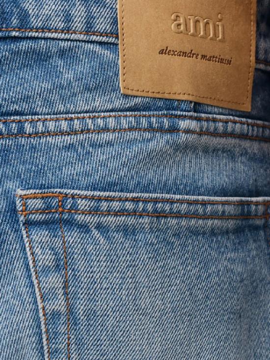 25FW 아미 클래식 핏 데님 팬츠 HTR001 DE0046480 USED BLUE - AMI