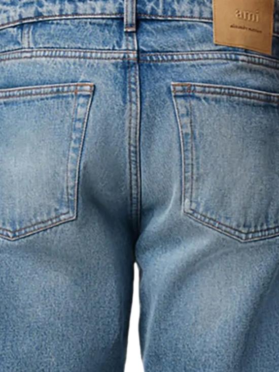 25FW 아미 클래식 핏 데님 팬츠 HTR001 DE0046480 USED BLUE - AMI