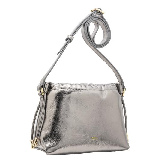 25FW 아페쎄 니논 미니백 PUABZ F61582 RAP DARK SILVER - A.P.C.