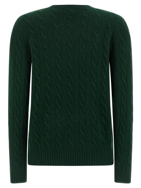 25FW 폴로 랄프로렌 폴로 자수 케이블 니트 스웨터  211971865009 - POLO RALPH LAUREN