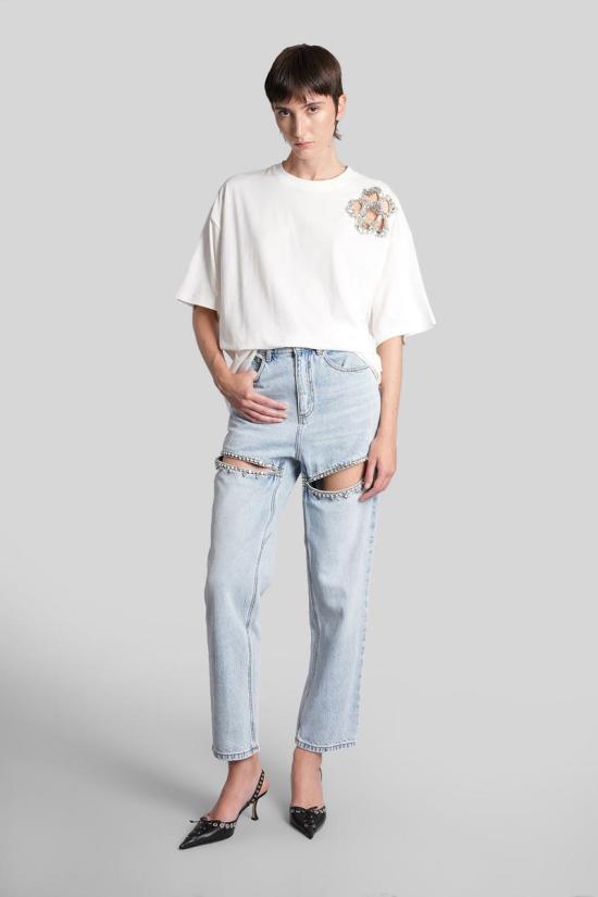 25FW 아레아 데님 팬츠 415782 0000P01213 BLUE - AREA