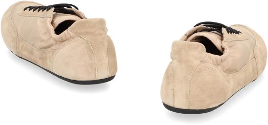 25FW 프라다 컬랩스 스니커즈 1E959NF005D7C F0040 Beige - PRADA