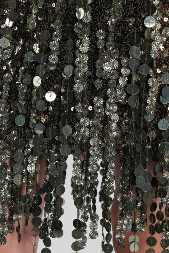 25FW 블루마린 미디 스커트 425466 2G278A GREEN - BLUMARINE