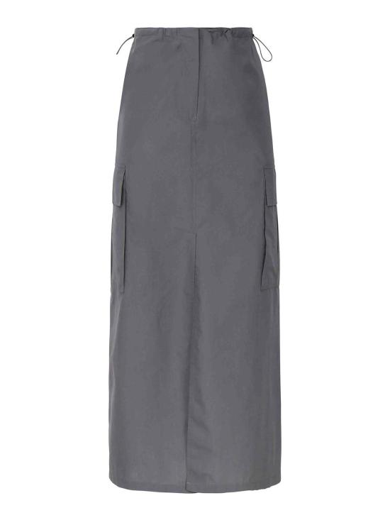  오또다메 미디 스커트 DN6105GRAFITE Dark Grey