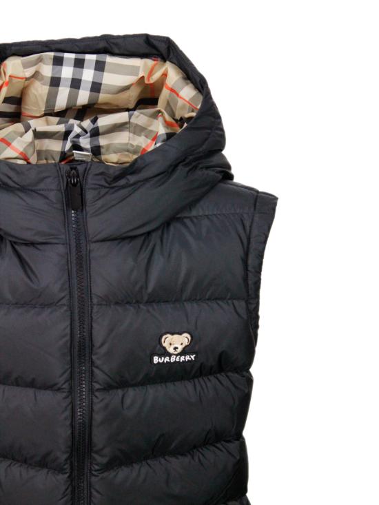 25FW [키즈] 버버리 베스트 8109439 A1189 Black - BURBERRY