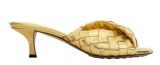 25SS 보테가베네타 블링크 뮬 796464V55N17890 Gold