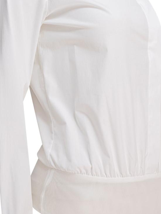 25SS 막스마라 바디수트 티셔츠 2511111453600ANGORA123001 WHITE - MAX MARA