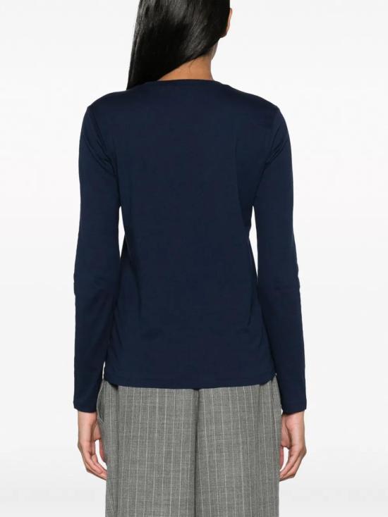 25FW 랄프 로렌 긴팔 티셔츠 211898699002 410 CRUISE NAVY - RALPH LAUREN