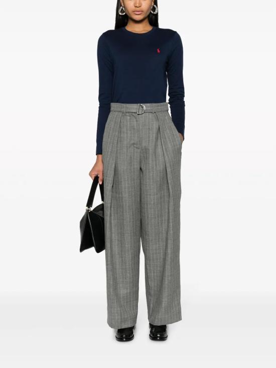 25FW 랄프 로렌 긴팔 티셔츠 211898699002 410 CRUISE NAVY - RALPH LAUREN