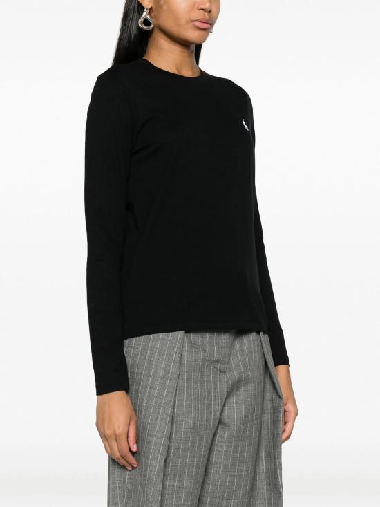 25FW 랄프 로렌 긴팔 티셔츠 211898699003 001 POLO BLACK - RALPH LAUREN