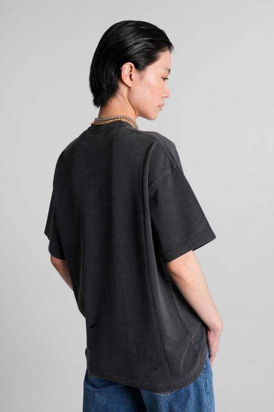 25FW 알렉산더 왕 반팔 티셔츠 423078 UCC3251847 Black - ALEXANDER WANG