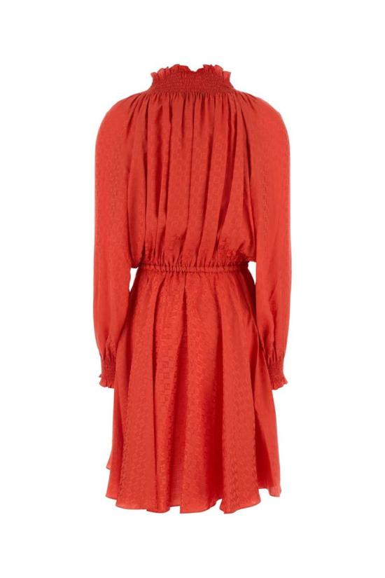 25SS 펜디 원피스 FDD390AUQG F1SAX RED - FENDI