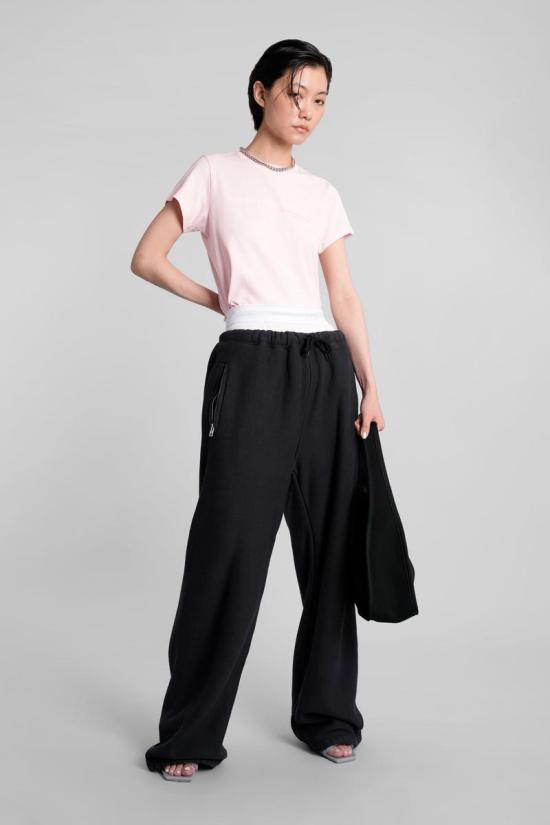 25FW 알렉산더 왕 반팔 티셔츠 423065 1CC3251103 Pink - ALEXANDER WANG