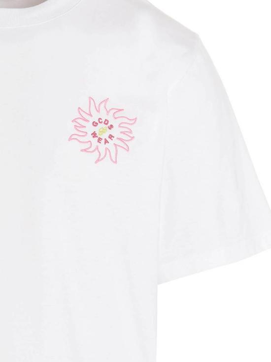  지씨디에스 반팔 티셔츠 SS23M13065301 White - GCDS