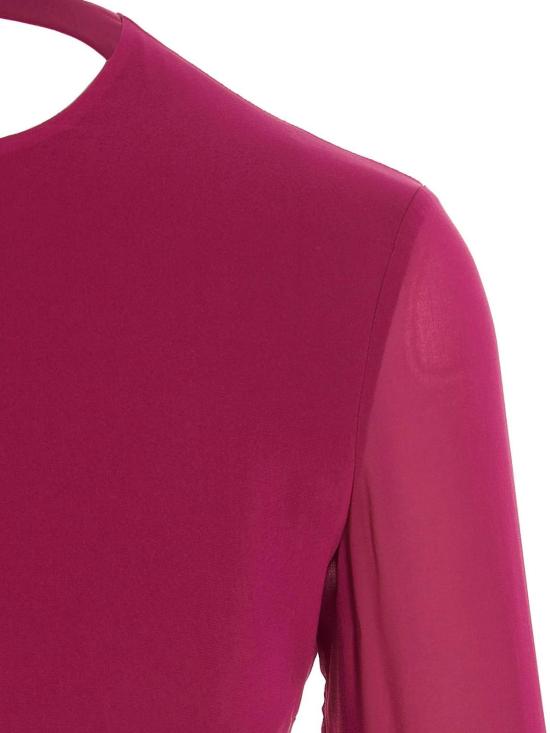  안다마네 긴팔 티셔츠 T130909ATNS038CICLAMINO Purple - ANDAMANE