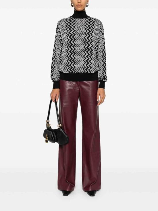  미소니 터틀넥 DS24WN20BR00ZSS91LG Black - MISSONI