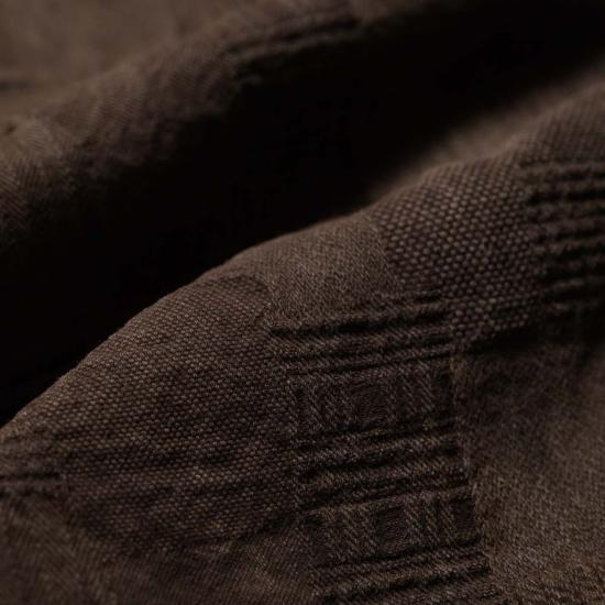  스튜디오 다치산 긴팔 셔츠 스튜디오 다르티잔 5717 "아마미 도로조메" 보로 자카드 - STUDIO D'ARTISAN