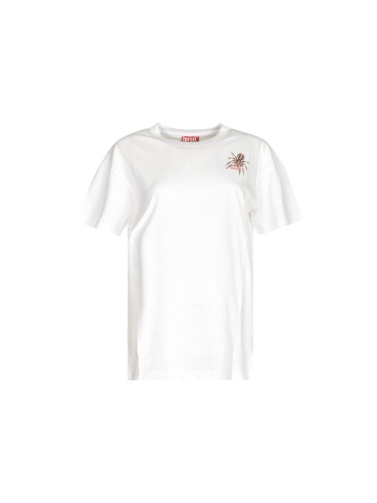 25FW 디젤 반팔 티셔츠 A19662 0QIAM 100