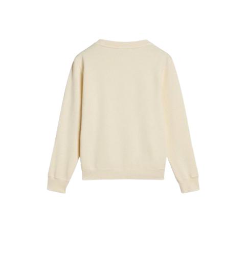 25FW [키즈] 골든구스 트레이닝 상의 GKP02214 P002244 11364 Cream - GOLDEN GOOSE