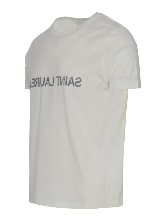 25FW 생로랑 리버스 티셔츠 663278Y37AW9744 - SAINT LAURENT