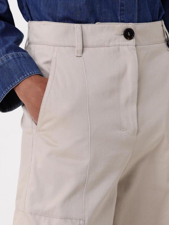 25SS 에스막스마라 스트레이트 팬츠 2519131141600 001 Beige - 'S MAX MARA