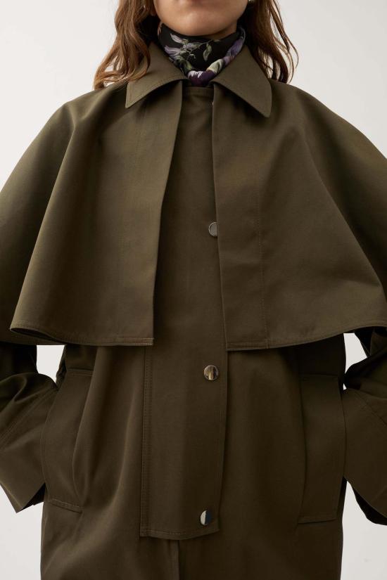  로데브예 코트 Rodebjer Malin  브라운 모스 - RODEBJER