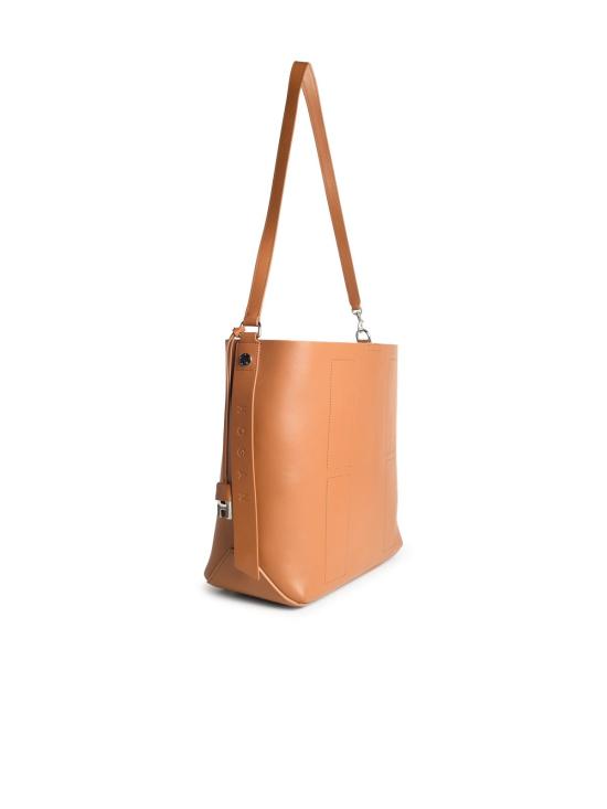 25FW 호간 토트백 KBW01RS0300TZPS003 Brown - HOGAN