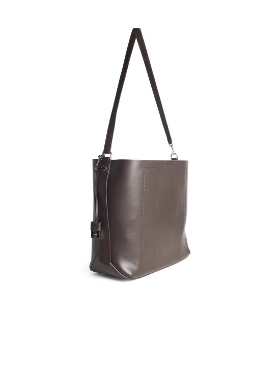 25FW 호간 숄더백 KBW01RS0300TZPS808 Brown - HOGAN